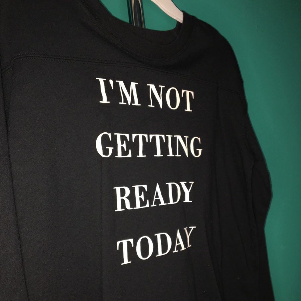 Black shirt long shirt